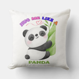 Kussensloop – Knuffel me als een panda 🐼 Kussen