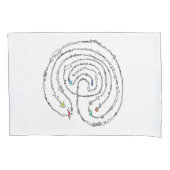 Kussensloop Labyrint + Mystica (Voorkant)