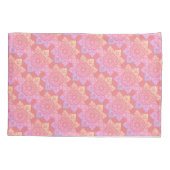 Kussensloop met Boho Medallions op perziken (Achterkant)