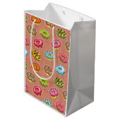 Kussensloop met doughnuts medium cadeauzakje (Achterkant Gekanteld)