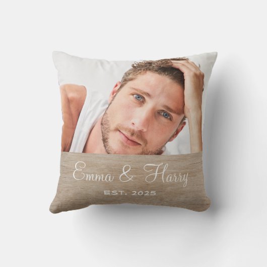 Kussensloop met eigen naam voor vriendin of vrouw kussen (Achterkant)