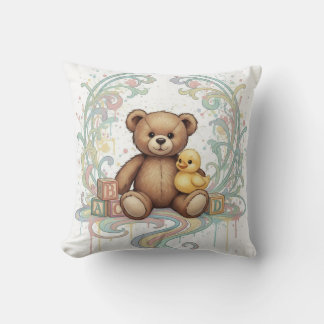 Kussensloop met teddybeer kussen