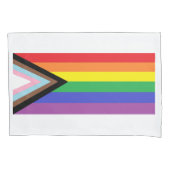 kussensloop "Modern Pride Flag" (Voorkant)