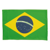 Kussensloop onder Braziliaanse vlag (Voorkant)