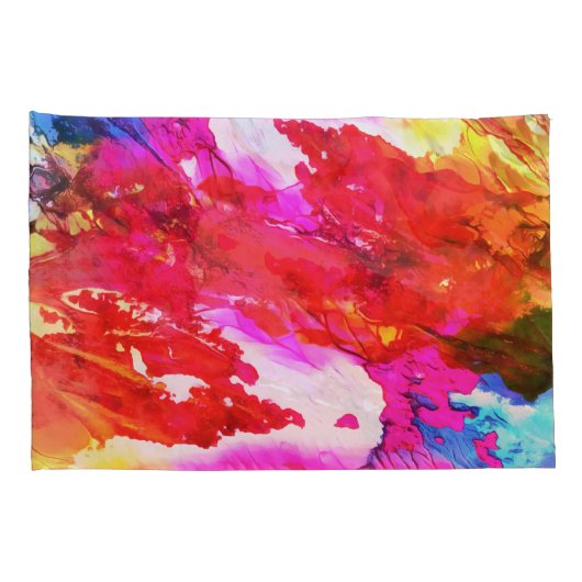 Kussensloop Paint Streams (Achterkant-Rechts)