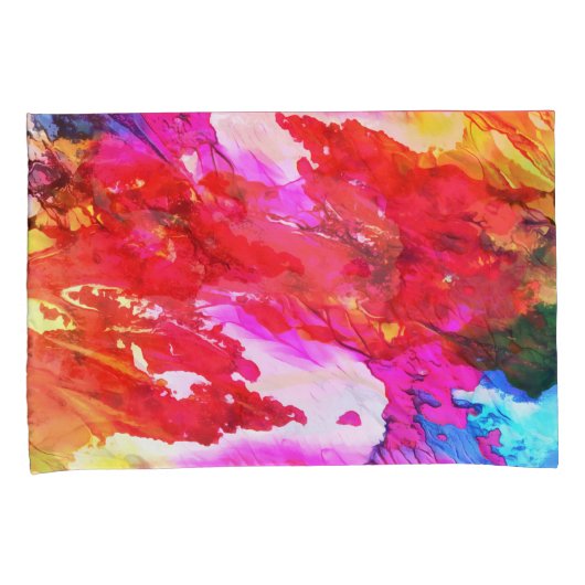 Kussensloop Paint Streams (Voorkant-Rechts)