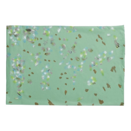 Kussensloop van de bosvogels (Achterkant)