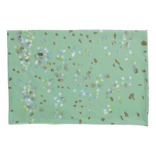 Kussensloop van de bosvogels (Voorkant)