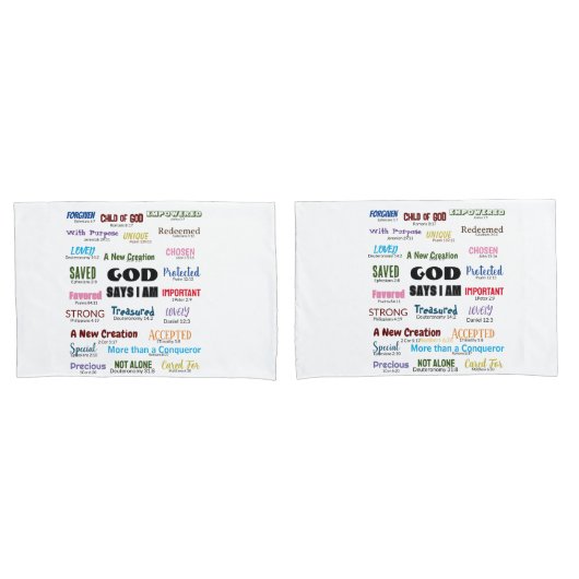 Kussensloop van de Schrift (Voorkant-Set)