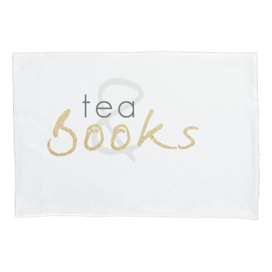 Kussensloop voor thee en boeken instellen (Voorkant-Links)