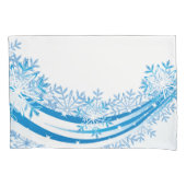 Kussensloop voor vakantiewintervlokken (Voorkant)