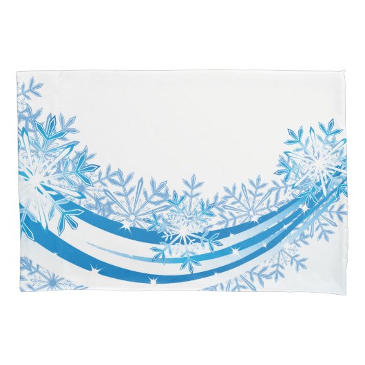 Kussensloop voor vakantiewintervlokken (Voorkant)