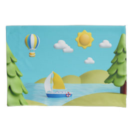 Kussensloop: Zonsopgang over de bergkam Kussensloop