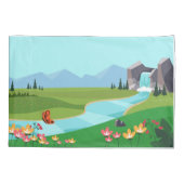 Kussensloop: Zonsopgang over de bergkam Kussensloop (Achterkant)