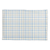 Kussenslopen - Blauwe marlijn op speldenschaal (Achterkant-Links)