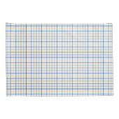 Kussenslopen - Blauwe marlijn op speldenschaal (Achterkant-Rechts)