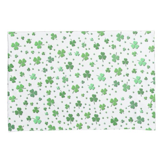 Kussenslopen - Douches van Shamrocks (Voorkant-Rechts)