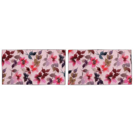 Kussenslopen - Florentijdse afdruk op een roze ach