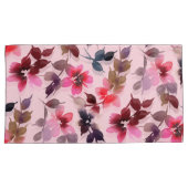 Kussenslopen - Florentijdse afdruk op een roze ach (Voorkant-Rechts)