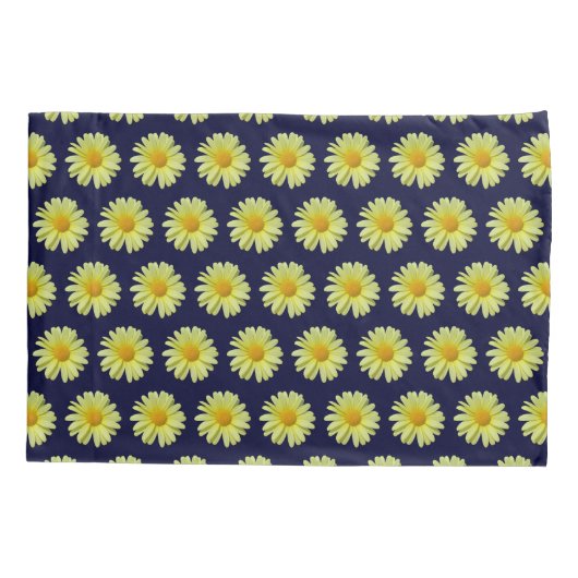 Kussenslopen - Gele dag in Midnight Sky (Achterkant-Links)