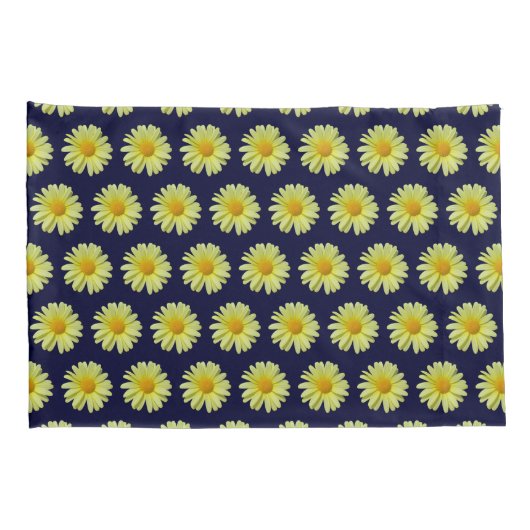 Kussenslopen - Gele dag in Midnight Sky (Achterkant-Rechts)