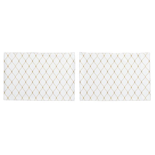 Kussenslopen met goudmazen (Achterkant-Set)