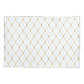 Kussenslopen met goudmazen (Achterkant-Links)