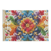 Kussenslopen Regenboogbloemen Floral Design (Achterkant-Rechts)