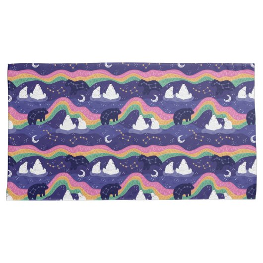 Kussenslopen van het noordelijk licht (Voorkant-Rechts)