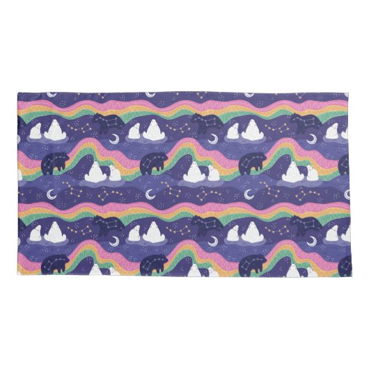 Kussenslopen van het noordelijk licht (Achterkant-Links)