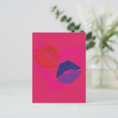 Kussporen Briefkaart (Staand voorkant)