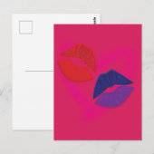 Kussporen Briefkaart (Voorkant / Achterkant)