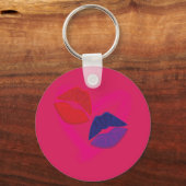 Kussporen Sleutelhanger (Achterkant)