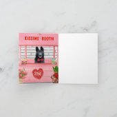 Kusstand Duitse Herdershond Valentijnsdag Kaart (Binnen)