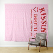 Kusstand Foto Booth Achtergrond Feest Prop Wandkleed (In Situ (horizontaal))