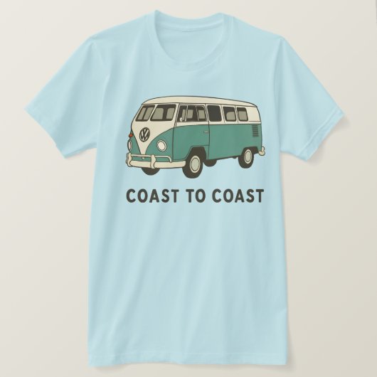 Kust aan de kust t-shirt (Design voorkant)