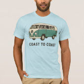 Kust aan de kust t-shirt (Voorkant)