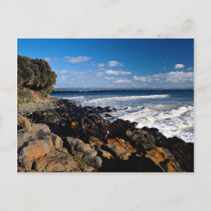 Kust aan de kust van Swansea, Verenigd Koninkrijk Briefkaart