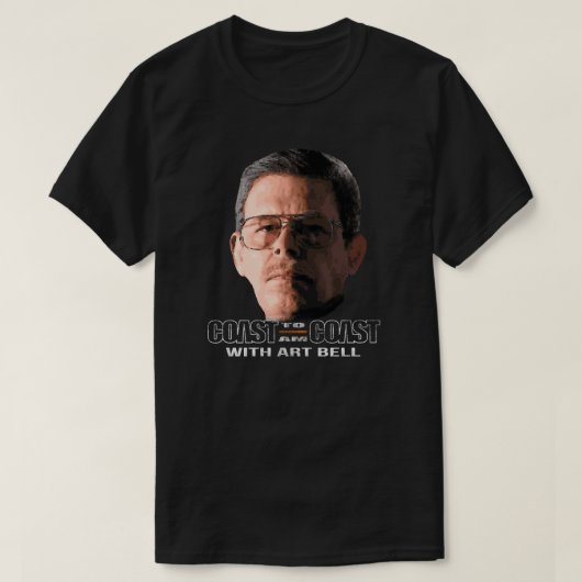 Kust aan kust AM met Art Bell  T-shirt (Design voorkant)
