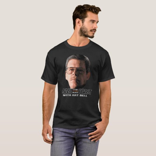 Kust aan kust AM met Art Bell  T-shirt (Voorkant volledig)