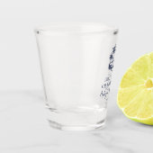 Kust Afscheidspartij voor Vrouwen Shot Glas (Links)