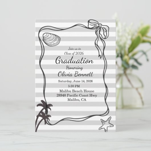 Kust Afstuderen  Kaart (Staand voorkant)