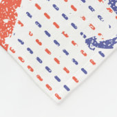 Kust-Americana-ankers Fleece Deken (Hoek)