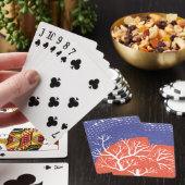 Kust-Amerikaans Koraal Pokerkaarten (Insitu)