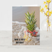 kust ananas in golf kaart (Gele Bloem)