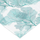 Kust Aqua Blue Coral Zee Fans Tafelloper (Hoek)