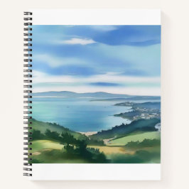 Kust Aquarel Notitieboek