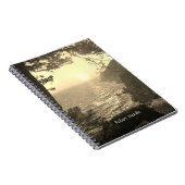 Kust, avondlicht notitieboek (Rechterzijde)