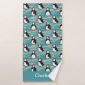 Kust Baby Pinguïn Kinderen Badhanddoek (Badhanddoek)