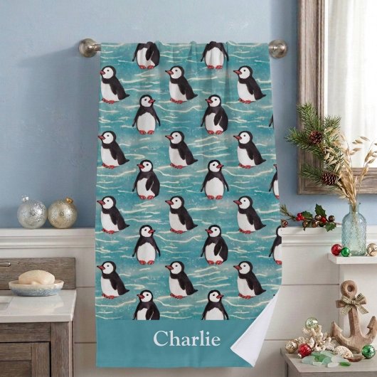 Kust Baby Pinguïn Kinderen Strandlaken